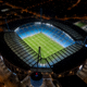伊蒂哈德球场航拍-曼城主场夜景